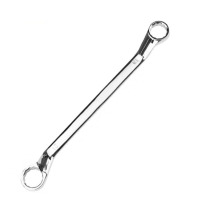 得力 镜面双梅花扳手套装10件套(银)(套) DL150010T(把)