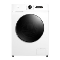 TCL TG-V100HBS 10KG 滚筒式洗衣机 全自动洗烘一体变频机 一级效能 芭蕾白