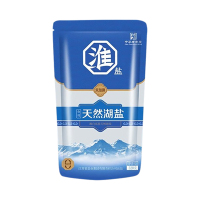 淮盐天然湖盐食用盐320g*6袋