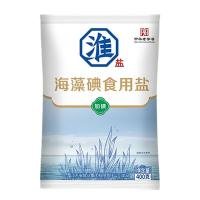 淮牌 海藻碘食用盐400g *6袋