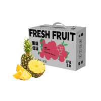 嗨果粒菲律宾黑钻凤梨精选2粒