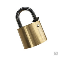 苏展信 SZX-40A 40mm*20mm黄铜通开挂锁 (计价单位:个) 金色