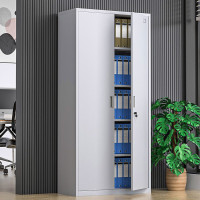 震怡文件柜铁皮柜钢制办公柜资料档案柜储物柜文件柜常规款 对开门文件柜 0.5mm