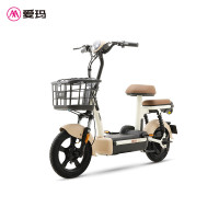 爱玛(AIMA)电动自行车新国标小型轻便代步电瓶车 方糖A