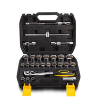 得力 26件12.5mm系列12角套筒组套(黑)(套) DL2026T