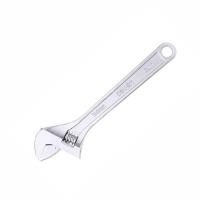 得力 光柄活扳手6寸(银)(把) DL006A