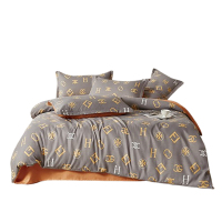 红秀世纺雅致四件套波斯记忆HX2408-T001被套200*230CM床单230*230CM枕套48*74CM*2(套)