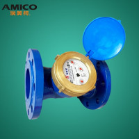埃美柯水平螺翼式液封水表LXLY-100E DN100×250mm