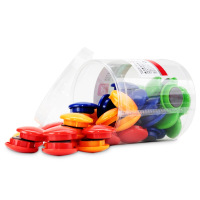 得力磁钉8726 直径40mm 24粒/筒 混色(单位:筒)