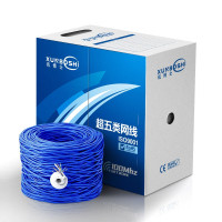 讯博士 CWFL305MA超五类非屏蔽 网线 305.00 米/箱 (计价单位:箱) 蓝色