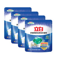 立白 浓缩除菌倍净 洗衣凝珠80g(10颗装)*4