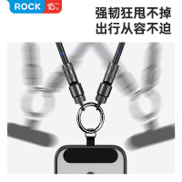 ROCK R15 手机挂绳27W快充锌合金数据线 苹果版
