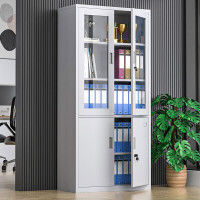 震怡文件柜铁皮柜钢制办公柜资料档案柜储物柜文件柜常规款 大器械文件柜 0.7