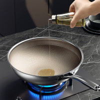 康巴赫0氟钛蜂窝炒锅32cmLPB-C32T