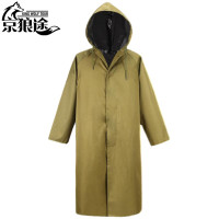 京狼途 JTL-YY01 4XL 加厚牛津布连体 雨衣 (计价单位:件) 绿色