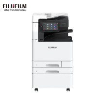 富士胶片(FUJIFILM) Apeos C3571 CPS 双纸盒+输稿器+双面器+工作台A3彩色数码复合机 白色 台