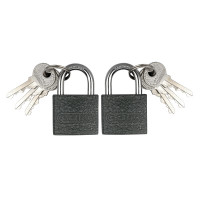 赛拓(SANTO) 0073 小号30mm*2个装 套装 铁 挂锁 2.00 个/组 (计价单位:组) 黑色