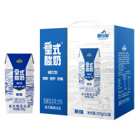皇氏乳业自然品质自然牛(HUANG SHI DAJAY) 摩拉菲尔 205g*12盒/箱 原味酸奶 (计价单位:箱)