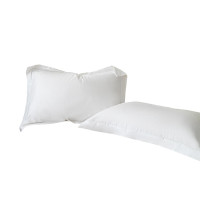 汉司家纺(HANSI) 全棉贡缎 60*90cm 枕套 白色 (计价单位:个)