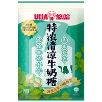 悠哈 120g 特浓清凉牛奶糖 (计价单位:包)