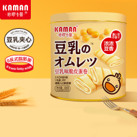 咔啰卡曼 308g 豆乳味脆皮蛋卷 (计价单位:罐)