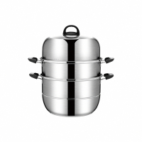 栢士德BYSTON 维克三层蒸锅 BST-151 28CM