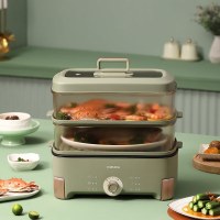 康佳 多功能电蒸锅蒸笼/锅体容量:12L蒸笼/3L锅体 KDZL-3012-M