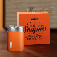 素士便携式素皮电动剃须刀/SP1 橙色