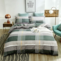 洁丽雅 臻品时尚四件套CP1025英伦—绿