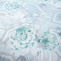 富安娜 纯棉四件套江山如黛 203*229cm(单位:套) 丹青