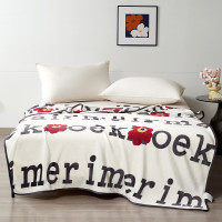 洁丽雅 精致法兰绒毯CP1207-1花趣