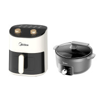 美的 空气炸锅+电火锅套餐 A03