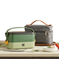 栢士德 BYSTON 不锈钢两层餐盒 BST-1037 两层 餐盒+保温袋