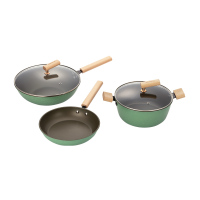 佰造 青韵悦厨不粘锅三件套BZ-FTZ527B