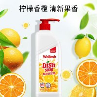 威立世 Wallesh 果蔬洗洁精(柠檬香橙)1kg