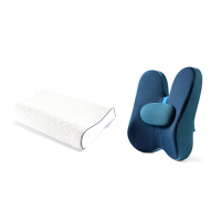 佳奥乳胶枕一对+腰靠套餐