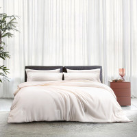 水星家纺 舒享大豆抗菌四季被 200cm×230cm 米白色 空调被 四季通用 抗菌舒适 125965