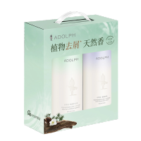 阿道夫 天然香 去屑洗沐套组(洗发水 618ml+沐浴露400ml)