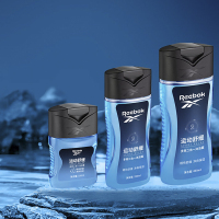 锐步多效三合一沐浴露-洁净亲肤1L*1+多效二合一100ml*1