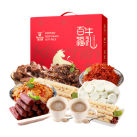 科尔沁百福牛礼礼盒812g