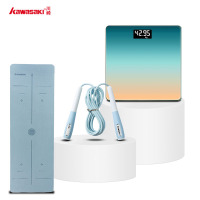 川崎 乐享瑜伽垫+跳绳运动 ③件套(套装J09)