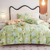 唐纳家纺-锦瑟天丝四件套-绿丰200*230CM