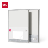 得力 塑封膜a4 照片过塑膜 文件过塑机塑封机膜 专用护卡膜 /塑封纸 220*305mm 100张/包 60厚度