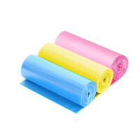 LJD-3315 小号 平口垃圾袋 办公室垃圾袋 颜色随机 平口45*50cm*100只