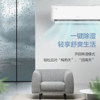 格力KFR-50GW/(50463)FNhAf-B3J清巧风2匹3级能效变频冷暖大匹数壁挂式空调挂机含打孔挂架