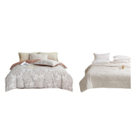 红秀世纺床上用品四件套羊毛被套餐