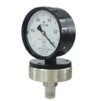 压力表压力表|0-0.4MPA M20*1.5 YN-100ZT 轴向连接、带前外边沿、带色环、耐震、材质为不锈钢