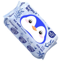 德佑企鹅纯水湿厕纸40片/包