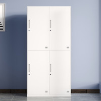 震怡薄边四门更衣柜W900*D500*H1850mm