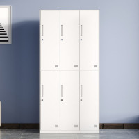 震怡薄边六门更衣柜W900*D500*H1850mm
